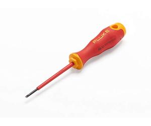 Destornillador de punta plana aislado de 2,5 mm x 75 mm, 3/32x3", 1000 V