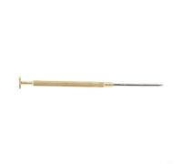Destornillador de ranura precisa, herramienta de reparación de relojes, destornillador plano, herramienta manual de cobre para teléfono, punta dorada de 1,0 a 1,6 mm para relojero, desmontaje móvil