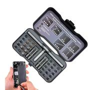 Destornillador de trinquete kit reparación precisión multi-con | Kit D' Para reparar relojes, gafas, bicicletas, electrodomésticos, ordenador,
