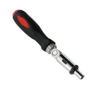 Destornillador de trinquete multifunción en ángulo de 0 a 180 grados de 1/4 pulgadas, mango ergonómico hexagonal para reparación del hogar, trabajo automotriz, herramienta de mano profesional