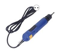 Destornillador Eléctrico con Cable, Tornillo Aplicable 2-6 Mm 1/4 Vástago de Broca de Tornillo Protección contra Sobrecarga Destornillador Eléctrico ABS para Instalación Muebles (EU enchufe 220V)