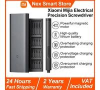 Destornillador eléctrico de precisión Xiaomi Mijia, kit de destornillador magnético, 2 pares de engranajes, más de 400 tornillos, broca de precisión de acero S2 Electrical Precision Screwdriver Kit