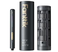 Fanttik E2 Ultra 3,7 V Mini Juego de destornilladores eléctricos, 50 en 1, juego de destornilladores magnéticos de precisión, máx. 0,6 N.m, hexagonal de 5/32 pulgadas, adecuado para reparación de