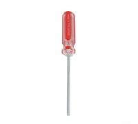 Destornillador hexagonal para reparación de electrónica y juguetes, herramienta de mano hexagonal de cabeza plana de acero con agarre rojo, tamaños de precisión de 1,5 mm a 6,0 mm para modelos de