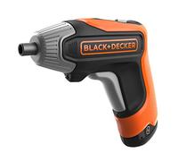Destornillador inalámbrico BLACK+DECKER BCF611CK de 3,6 V con juego de puntas y estuche.