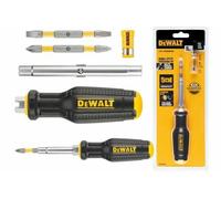 DeWalt Destornillador multibroca 6 en 1 DWHT66569-0 – 2 puntas doble cara 4,5/6 mm PH1/PH2