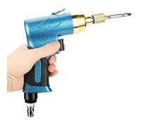 Destornillador neumático de Aire de 1/4 ", KP-805P 9000rpm Destornillador neumático de Aire Industrial Recto con Broca, Taladro Reversible de Aire
