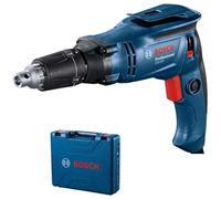 Bosch GTB 650 Professional, pistola atornilladora, mango de la pistola, 1/4", color azul, fabricada en Alemania, 5000 revoluciones por minuto