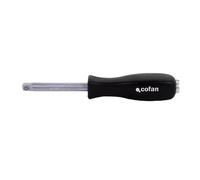 COFAN - Destornillador rígido doble boca en 1/4" | Para vasos de 1/4" | Con cuadradillo trasero también en 1/4"