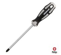Destornillador phillips acero s2 mango tpr bimaterial. medida ph 3 x ?