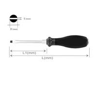 Destornillador plano TOPTUL FAAB0410