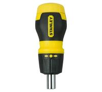 Stanley Destornillador 0-66-358 - Juego 7 uds., punta magnética, mango bimaterial
