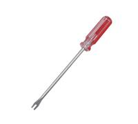 Destornillador tipo U, herramienta de palanca de acero 45# para ahorro de mano de obra, agarre cómodo para reparación de zapatos de carpintería de neumáticos, eliminación de clavos