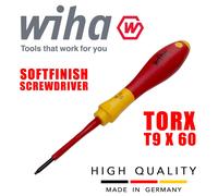 Destornillador Torx T9 60Mm VDE Electricista Aislado 1000V SoftFinish