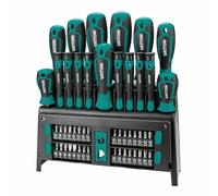 Destornillador Vatton 50 Piezas Soporte Organizador.