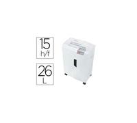 Destructora de documentos SHREDSTAR X15 HSM, volumen de recogida 26 l