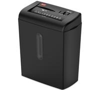 Destructora de Papel - DHP PS - 08C para Casa, destruye hasta 7 Hojas en partículas de 4 x 45 mm, Tarjetas de crédito y CDs/DVDs, Recipiente Separable, Nivel de Seguridad P3, Papelera de 15L.