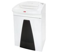 Destructora de papel HSM SECURIO B26 Corte en partículas 4.5x30mm 55L 19 hojas 28cm Blanca