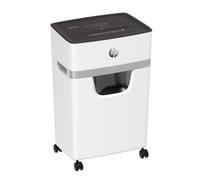 HP Triturador de papel OneShred 15CC – Corte en partículas P-4, 65 dB, 22 cm, Blanco