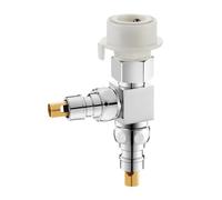 Desviador de agua - Divisor de manguera de agua para , válvula desviadora de grifo de baño, adaptador de fregadero de , accesorio de baño para dormitorio, apartamento | Conector de