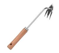 Desyerbador Manual Quitamalas Manual 3 Dientes | Herramienta Extractor de Hierba Para Huerto Invernadero Plantas En Macetas Arriate De Flores Granja Patio Trasero Césped