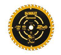Det10303 dewalt circular sega blade extreme 184x16 mm 40t compensado