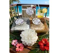 detalles boda para invitados, 100 juego de loto velas personalizadas regalos originales para invitados de bodas, recuerdos comunion bautizo de boda (blanco, juego de 100)
