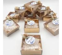 detalles boda para invitados, juego de loto velas personalizadas regalos originales para invitados de bodas, recuerdos comunion bautizo de boda. (blanco, juego de 20)