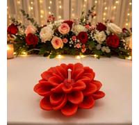 detalles boda para invitados, juego de loto velas personalizadas regalos originales para invitados de bodas, recuerdos comunion bautizo de boda (rojo, juego de 100)