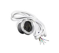 Detector de Agua con Sensor de Inmersión y Sonda de Detección de Fugas de Agua, con Cable de 12 V/24 V CC, para Sistemas de Seguridad del Hogar.