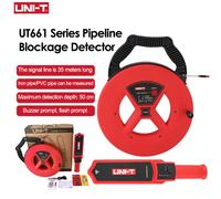 Detector de bloqueo UNI-T UT661A UT661B, buscador de tuberías de hierro de PVC, escáner de pared, instrumentos eléctricos impermeables IP67 30 m