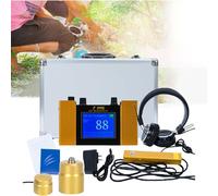 Detector de fugas de agua subterráneo, equipo avanzado de detección de fugas con auriculares y 4 engranajes ajustables para inspección de fugas de tuberías