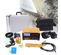 Detector de Fugas de Agua Ultrasónico con Auriculares Ajustables, Kit Completo de Detección de Fugas en Tuberías para Plomería Interior y Exterior, Incluye Estuche de Aluminio y Accesorios