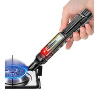 Detector de fugas de gas - Sniffer Dôe Gàz | Dë Gaż, Bastón Sensor Dė Combustible natural, con alarma de sonido y visual, contador de combustión de aire, protección del medio ambiente, Lo