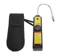 Detector de fugas de refrigerante HVAC, 7 niveles de sensibilidad, probador de fugas de gas freón ajustable para aire acondicionado R22 R410A R134A R1234YF (Without LED light)