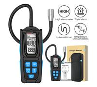 Detector de Fugas de Refrigerante MESTEK HD02, Medidor de Halógenos para Aire Acondicionado, R22, R32, R134A, HFC, HCFC, CFC, PFC, HFO, Probador de Gas Combustible HD02