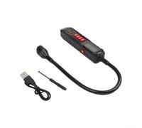 Detector de fugas halógeno recargable para analizador de gas R22 R32 R134a con sensor de alta sensibilidad para el hogar, aire acondicionado y refrigerador, mantenimiento de la carcasa (carga)
