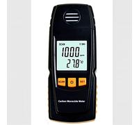 Detector de gas, Medidor de monóxido de carbono digital Portátil de alta precisión CO MONITOR DE GAS DETECTOR DE DOCTOR 0-1000PPM PRUEBA DE FUGAJE DE GAS INDICACIÓN DE ALARMA