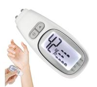 Detector de humedad facial, analizador de piel facial,Herramientas faciales de hidratación de la piel con pantalla LCD - Probador de aceite de agua de precisión para niñas y mujeres del cuidado de la