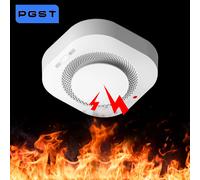 Detector de Humo Independiente, Protección Contra Incendios, Sistema de Seguridad para el Hogar, Detector de Humo para Ahumaderas 1pc