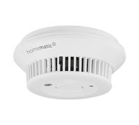 Detector de humo IP Homematic con etiqueta Q, blanco