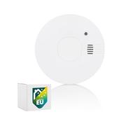 Detector de Humo Smartwares - Batería reemplazable - Sensor óptico - Botón de Prueba - Función silenciosa - FSM-11710