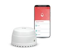Detector de Inundaciones con Alarma 55DB Inteligente Smart WIFI App Garza con Notificaciones en la App