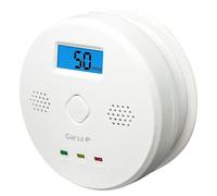 Detector de monóxido de carbono 360º (Diámetro: 9,6 cm, Duración de batería: 5 años, Señal de alarma: 85 dB)