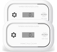 Detector de monóxido de carbono, sensor de gas alimentado por batería, dispositivo de alarma de CO, compatible con estufas de leña