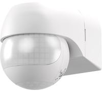 Detector de movimiento de 2 zonas, inclinable/giratorio, blanco, para