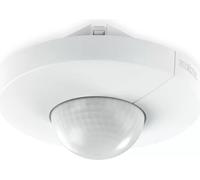Detector de movimiento y presencia Steinel, infrarrojos pasivos, para empotrar, IP20, alcance de 360°, máximo: Ø 40 m (1257 m²), modelo 033484