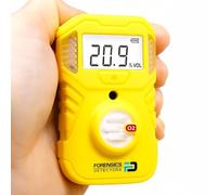Detector de Oxígeno (O2) | 2 años de duración de la batería | Prueba de caída superada Desde 10 pies | IP67 Impermeable | EU Certificado de Calibración.