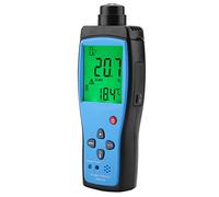 Detector de Oxígeno, Pantalla LCD Digital Medidor de Gas de Oxígeno Medidor Calidad Aire, Alarmas de Sonido Y Luz de Luz Alarmas de Oxígeno Probador 0~25%, para Túnel, Laboratorio, Lugares Públicos