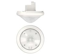Detector de presencia blanco theRonda 360°, alcance de 24 metros, tiempo de detección de 10 a 60 minutos, modelo P360-100 M UP, color blanco